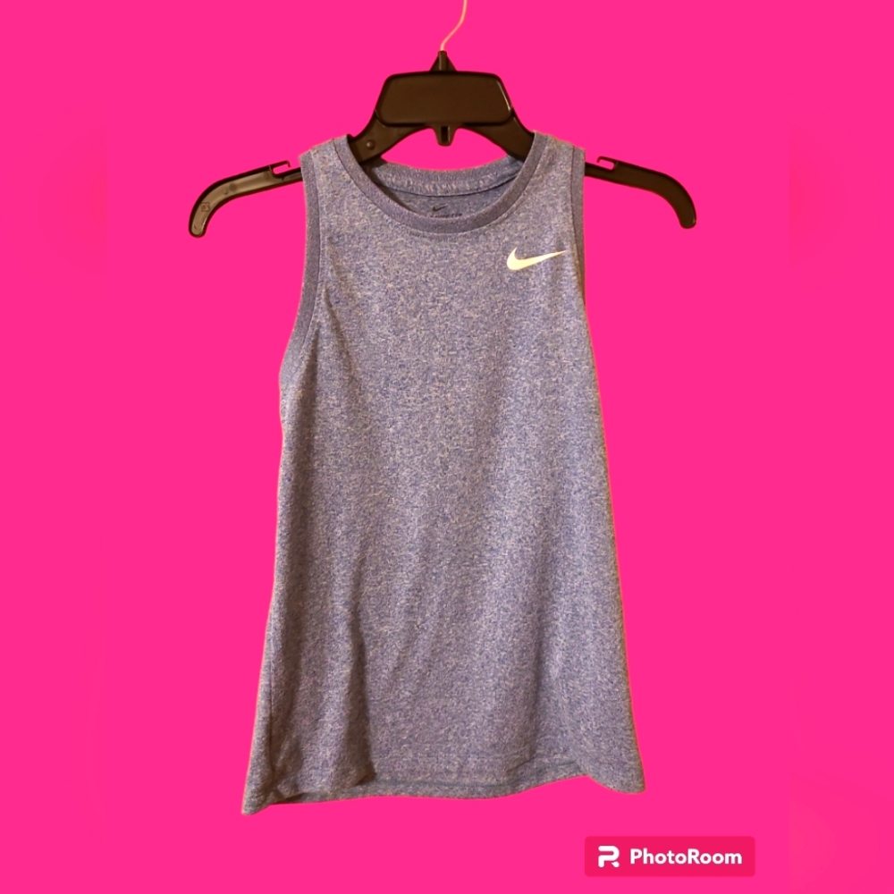 SALE! Nike Dri Fit Tank, blue, Womens XS
